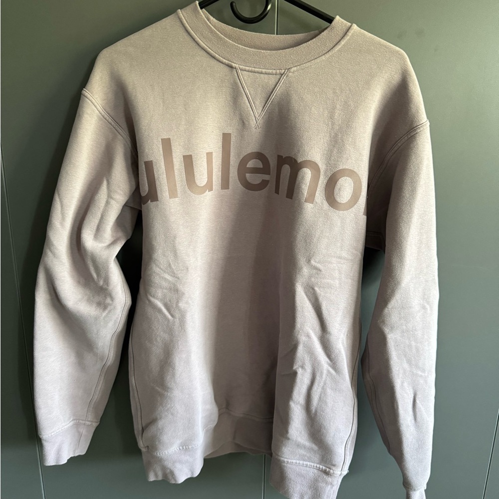 Lululemon crew neck sweatshirt